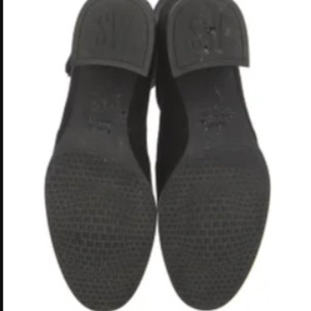 Stuart Weitzman Tieland - leather, stretch, over-the-knee boot. Sz 9 - Picture 4 of 4